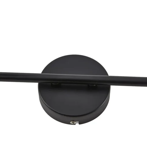 Lindby spot Jyla, zwart, lens, 3.000 K, 6-lamps, GX53