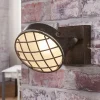 Lindby spot Tamin, roestkleurig, 1-lamp, glas, G9