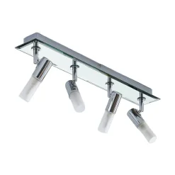 Lindby spot Zela, lengte 53 cm, chroom, 4-lamps