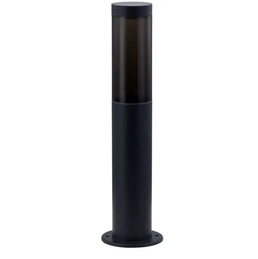 Lindby Statius sokkellamp, antraciet, ijzer, 45 cm