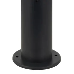 Lindby Statius sokkellamp, antraciet, ijzer, 45 cm