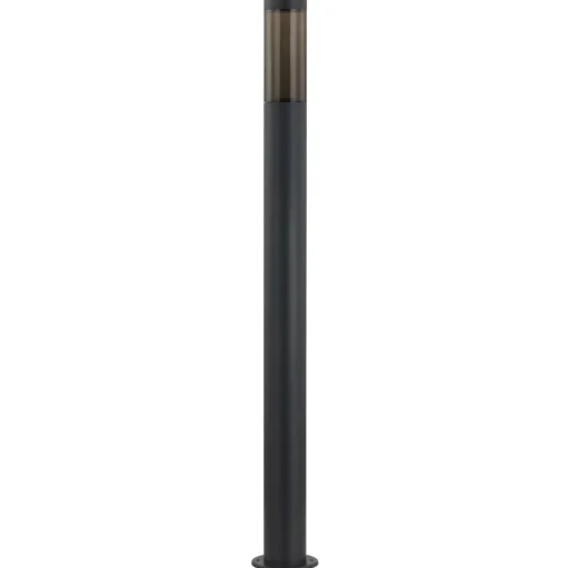 Lindby Statius tuinpadverlichting, antraciet, ijzer, 100 cm