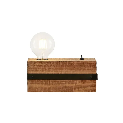 Lindby Sverina tafellamp van hout, 1-lamp