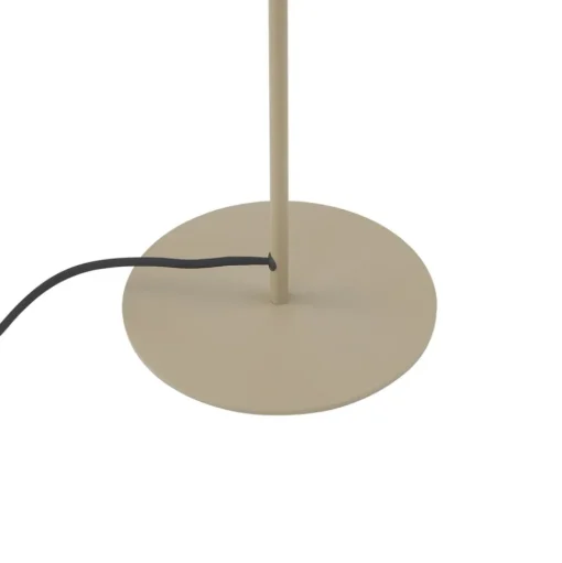 Lindby tafellamp Edion, beige, metaal, 45 cm