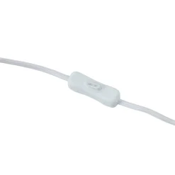 Lindby tafellamp Jone, lichtbruin, textiel, 30 cm hoog, E27