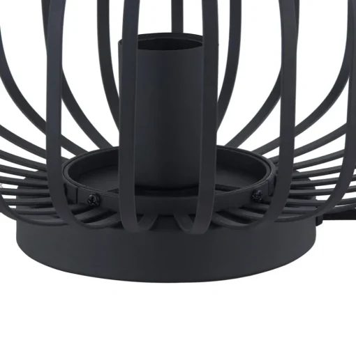 Lindby tafellamp Krish in kooilook, zwart