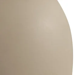 Lindby tafellamp Lennes, beige, glas, Ø 20 cm