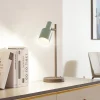 Lindby tafellamp Ovelia, groen/zwart, metaal, E27