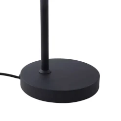 Lindby tafellamp Ovelia, oranje/zwart, metaal, E27