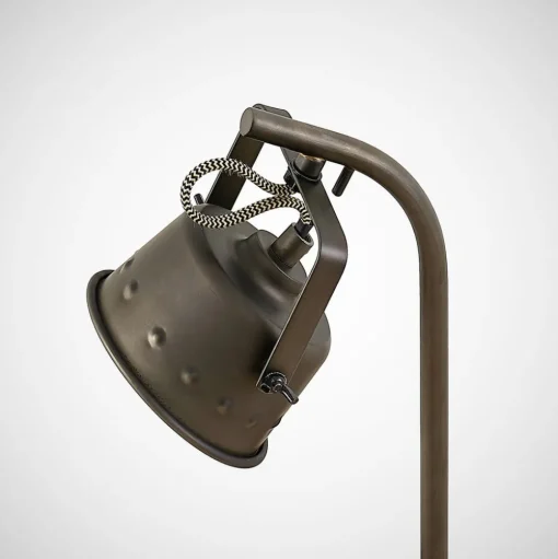 Lindby tafellamp Rubinjo, 37cm, zwart, hout, metaal, GU10