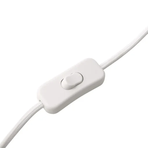 Lindby tafellamp Thalassia, wit, Ø 26 cm, keramiek