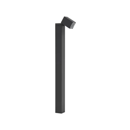 Lindby tuinpadverlichting Othil, 80 cm hoog, antraciet, metaal