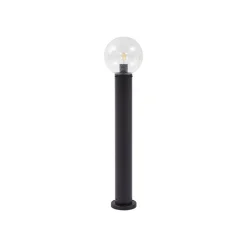 Lindby tuinpadverlichting Dangan, helder, hoogte 90 cm, glas, metaal