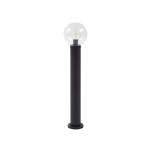 Lindby tuinpadverlichting Dangan, helder, hoogte 90 cm, glas, metaal