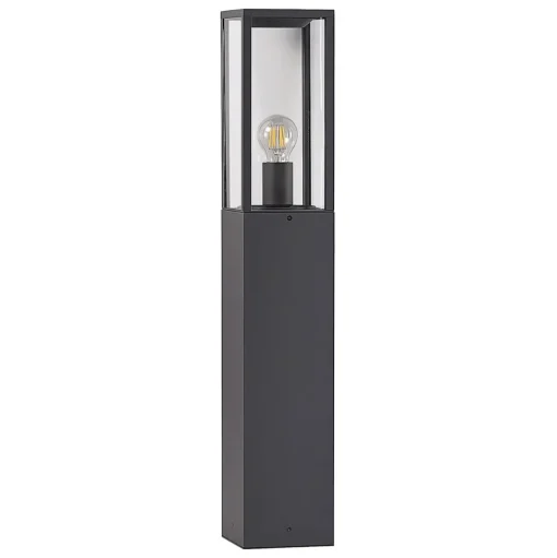 Lindby Tuinpadverlichting, hoogte 80 cm, antraciet metaal