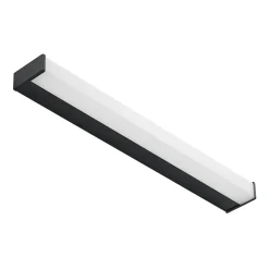 Lindby Ulisan LED badkamer wandlamp hoekig 58,8 cm