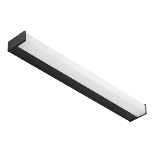 Lindby Ulisan LED badkamer wandlamp hoekig 58,8 cm
