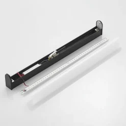 Lindby Ulisan LED badkamer wandlamp, rond, 58,8 cm