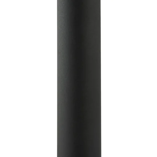 Lindby vloerlamp Braccio, grijs/zwart, glas, 5-lamps, 204,5cm