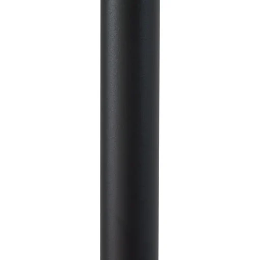 Lindby vloerlamp Nanika, zwart/goud, 202 cm, E27, 3-lamps.