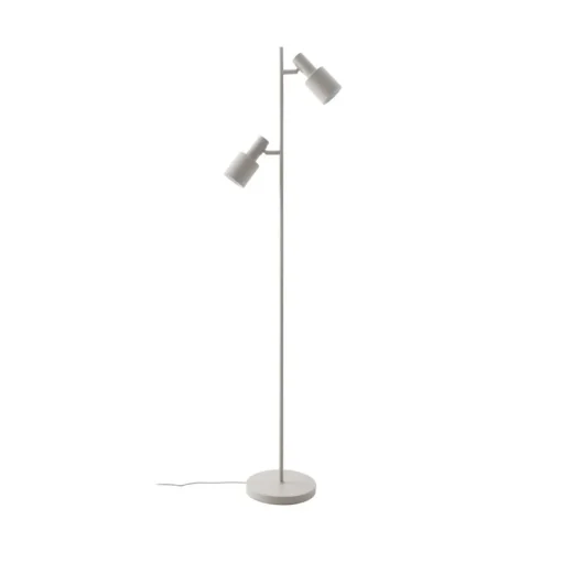 Lindby vloerlamp Ovelia, beige, metaal, E27