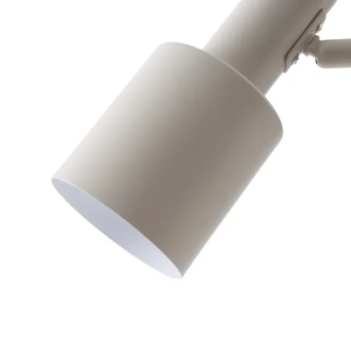 Lindby vloerlamp Ovelia, beige, metaal, E27