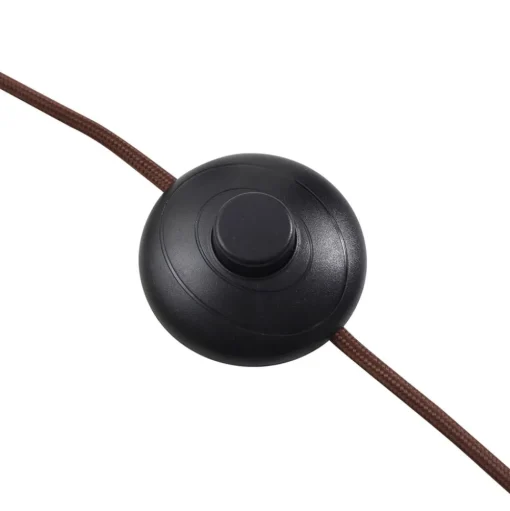 Lindby vloerlamp Valentina, E27, rookgrijs, glas, 150 cm