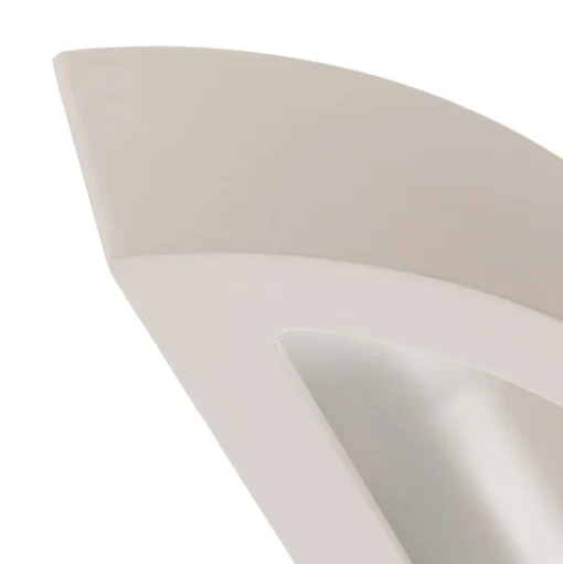 Lindby wandlamp Konstantin, breedte 30 cm, wit, gips, E14