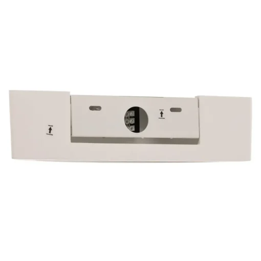 Lindby wandlamp Konstantin, breedte 30 cm, wit, gips, E14