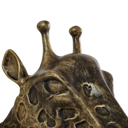 Lindby wandlamp Nirvathia, 35 cm, giraffe, messingkleurig