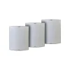 Lindby wandlamp Phil, wit, glas, hoogte 21cm, set van 3