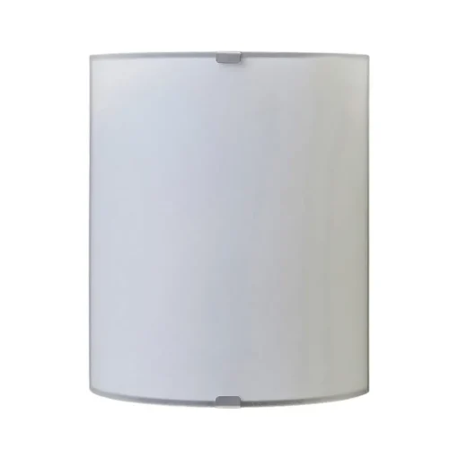 Lindby wandlamp Phil, wit, glas, hoogte 21cm, set van 3