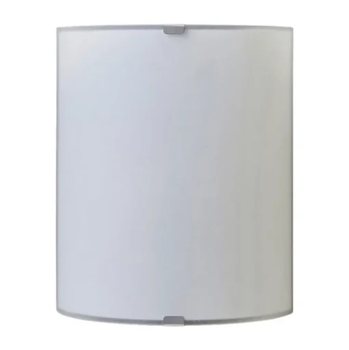 Lindby wandlamp Phil, wit, glas, hoogte 21cm