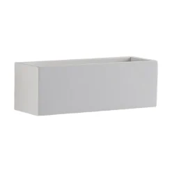 Lindby wandlamp Santino, 22 cm, gips, G9, overschilderbaar
