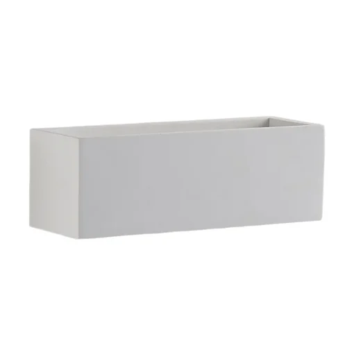 Lindby wandlamp Santino, 22 cm, gips, G9, overschilderbaar