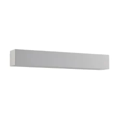 Lindby wandlamp Santino, 51 cm, gips, G9, overschilderbaar