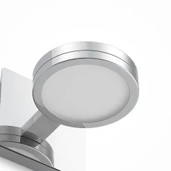 Lindby wandlamp Skrolla, 1-lamp, 11 cm hoog, CCT, IP44