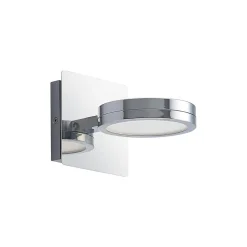 Lindby wandlamp Skrolla, 1-lamp, 11 cm hoog, CCT, IP44