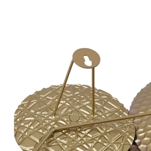 Lindby wandlamp Soraya, goud/koper, metaal, 2-lamps, 51cm