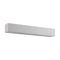 Lindby wandlamp Tjada, 51 cm, wit, gips, G9, overschilderbaar