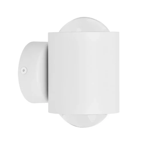 Lindby wandspot Jyla, wit, 4.200 K, omhoog/omlaag, lens