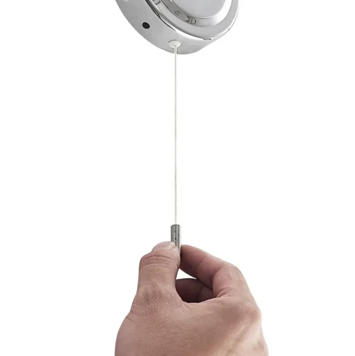 Lindby Zaniba wandlamp, chroom
