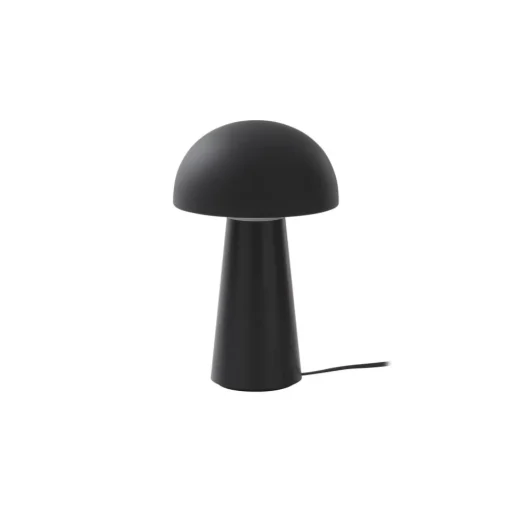 Lindby Zyre LED oplaadbare tafellamp, zwart, IP44, touchdimmer
