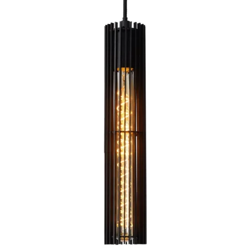 Lionel balk hanglamp met vijf kappen