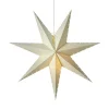 Lively decoratieve ster, hangend, grijs, Ø 45 cm