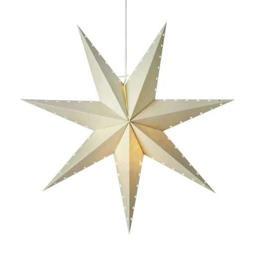 Lively decoratieve ster, hangend, grijs, Ø 45 cm