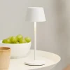 LOOM DESIGN LED oplaadbare tafellamp Modi Micro, IP65, wit