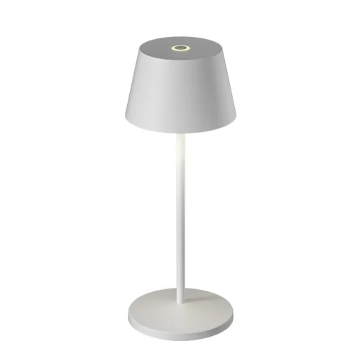 LOOM DESIGN LED oplaadbare tafellamp Modi Micro, IP65, wit