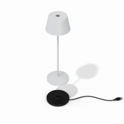 LOOM DESIGN LED terraslamp Modi, wit 36 cm CCT