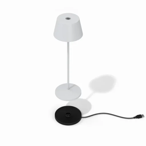 LOOM DESIGN LED terraslamp Modi, wit 36 cm CCT